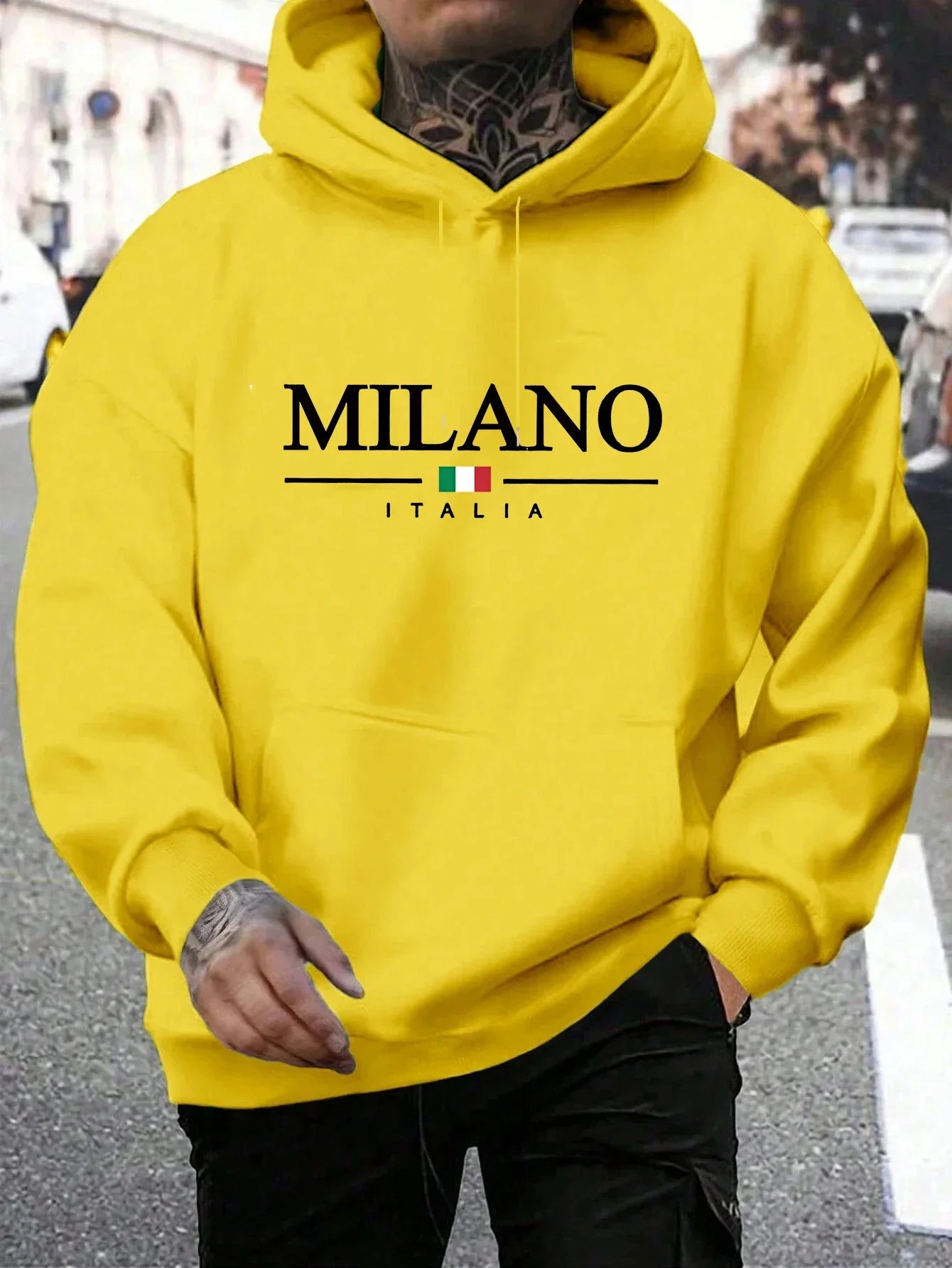 2026 Hot Sales Mens Hoodies Printed Casual Sweatshirts Outdoors Fitness Sports Jogging Men Clothing Fashion Street Pullover Tops