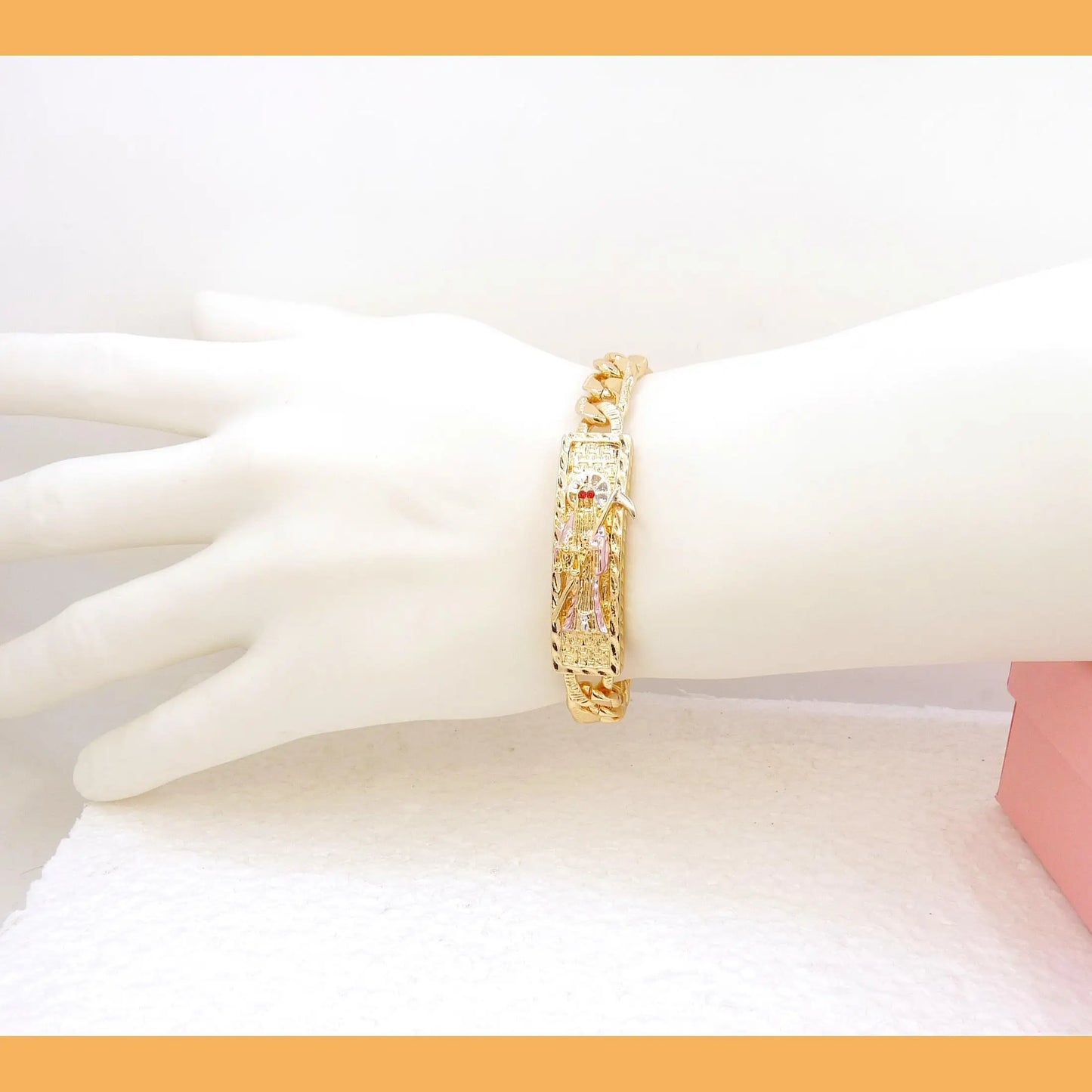 Santa Muerte Bracelet Santa Muerte Men's Women's Mexican Bracelet