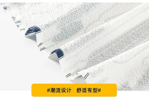 Yidun Jacquard Pocket Shirt Men's Short Sleeve Trendy Style Thin Loose Summer Casual Fashion Slim