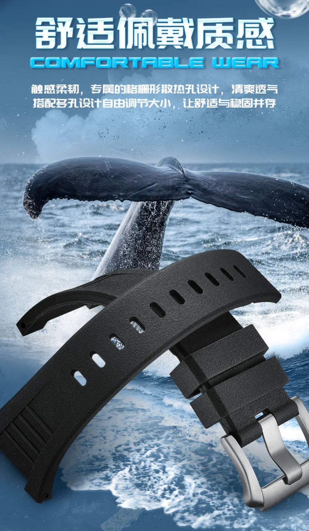 Mark Fairwhale Watches for Men 5950 Tonneau Dial New Quartz Wristwatches Sport Trend Luminous Chronograph Waterproof Mens Watch