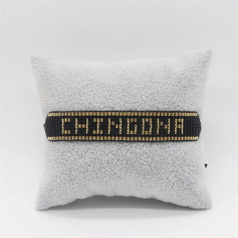 ALIYA Fashion Mexican Beads Bracelet New CHINGONA Letter Bracelets Jewelry Handmade Loom Armband Pulseras for Women Gifts