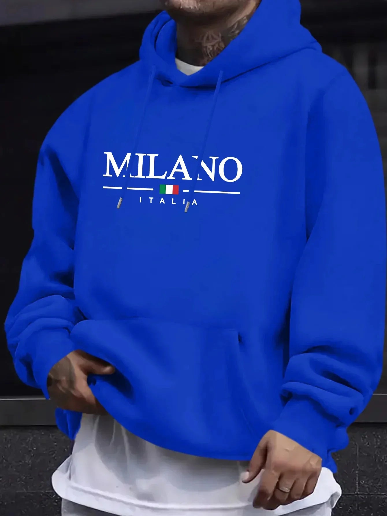 2026 Hot Sales Mens Hoodies Printed Casual Sweatshirts Outdoors Fitness Sports Jogging Men Clothing Fashion Street Pullover Tops