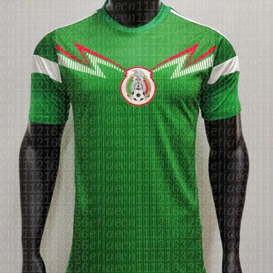 Mexico Jersey Men's Breathable Soccer TShirt National Team Training Uniform Sportswear for Fans Family Matching Top