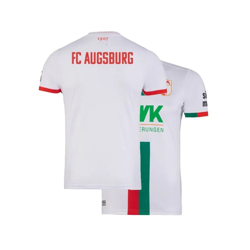 Soccer Match Training Jersey Men Women Clothes Augsburg Home Jersey Breathabe Quick-Drying Motocycle Sports Casual Beach surfing