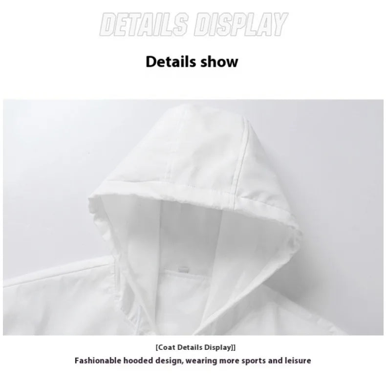 Spring and Autumn Men's Hooded Sports Leisure 2-piece Sets New Fashion Jacket and Pants Hip Hop Casual Running Sportswear Men