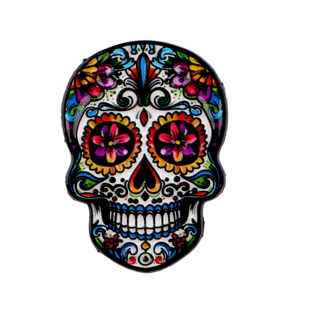 Mexican Skull Enamel Pins Punk Brooches Badge Lapel Pin For Backpack Clothes Accessories Fashion Jewelry Birthday Gifts
