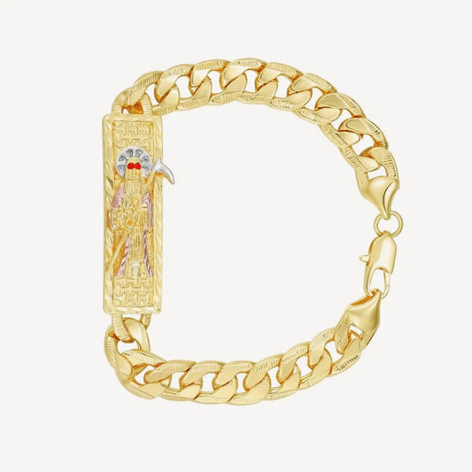 Santa Muerte Bracelet Santa Muerte Men's Women's Mexican Bracelet
