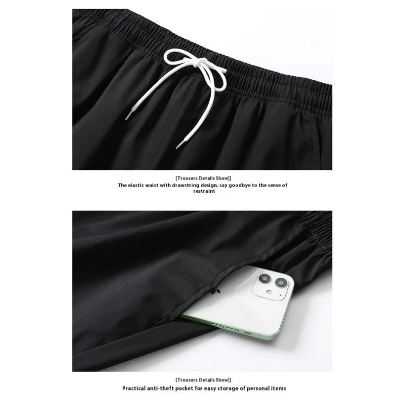 Spring and Autumn Men's Hooded Sports Leisure 2-piece Sets New Fashion Jacket and Pants Hip Hop Casual Running Sportswear Men