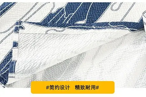 Yidun Jacquard Pocket Shirt Men's Short Sleeve Trendy Style Thin Loose Summer Casual Fashion Slim