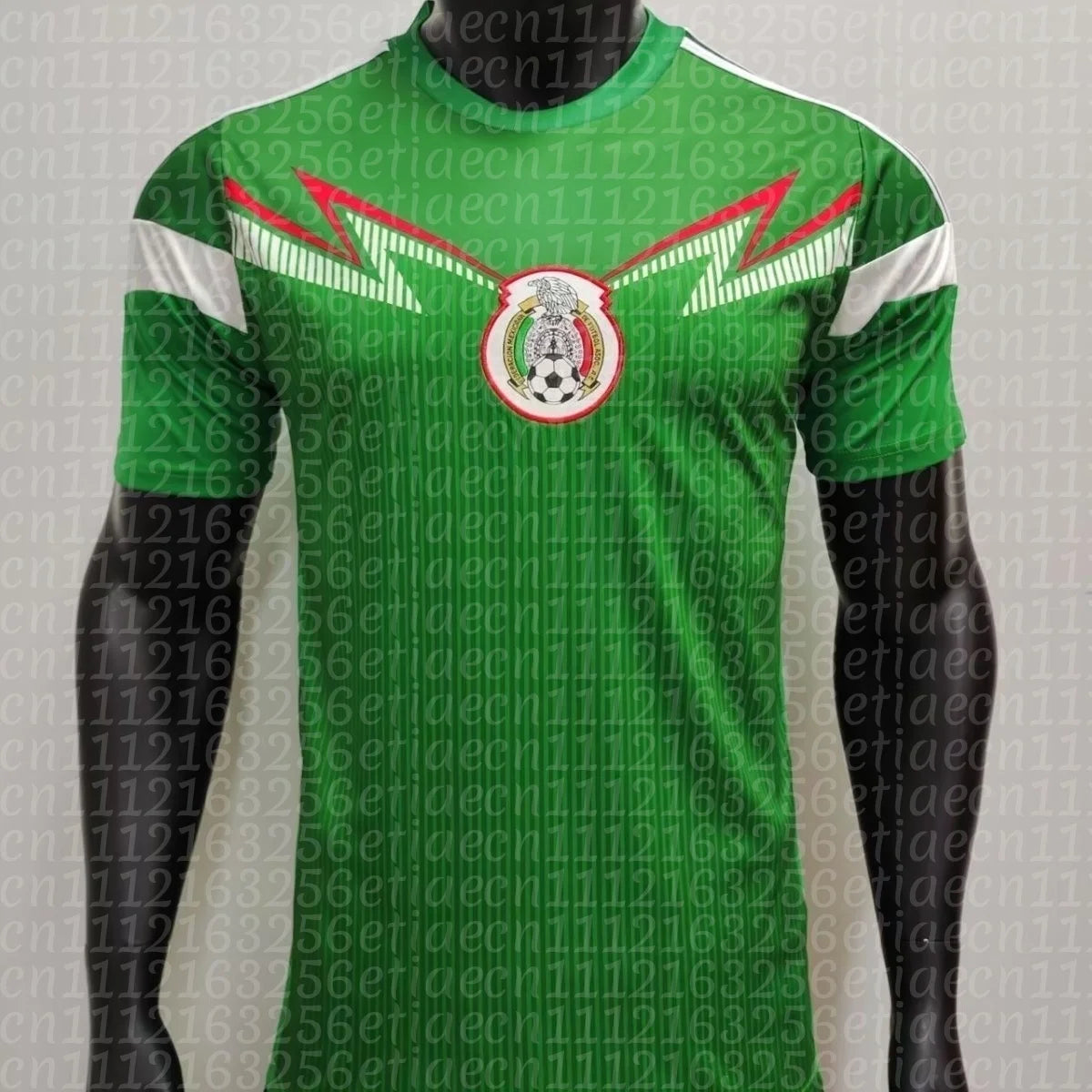 Mexico Jersey Men's Breathable Soccer TShirt National Team Training Uniform Sportswear for Fans Family Matching Top