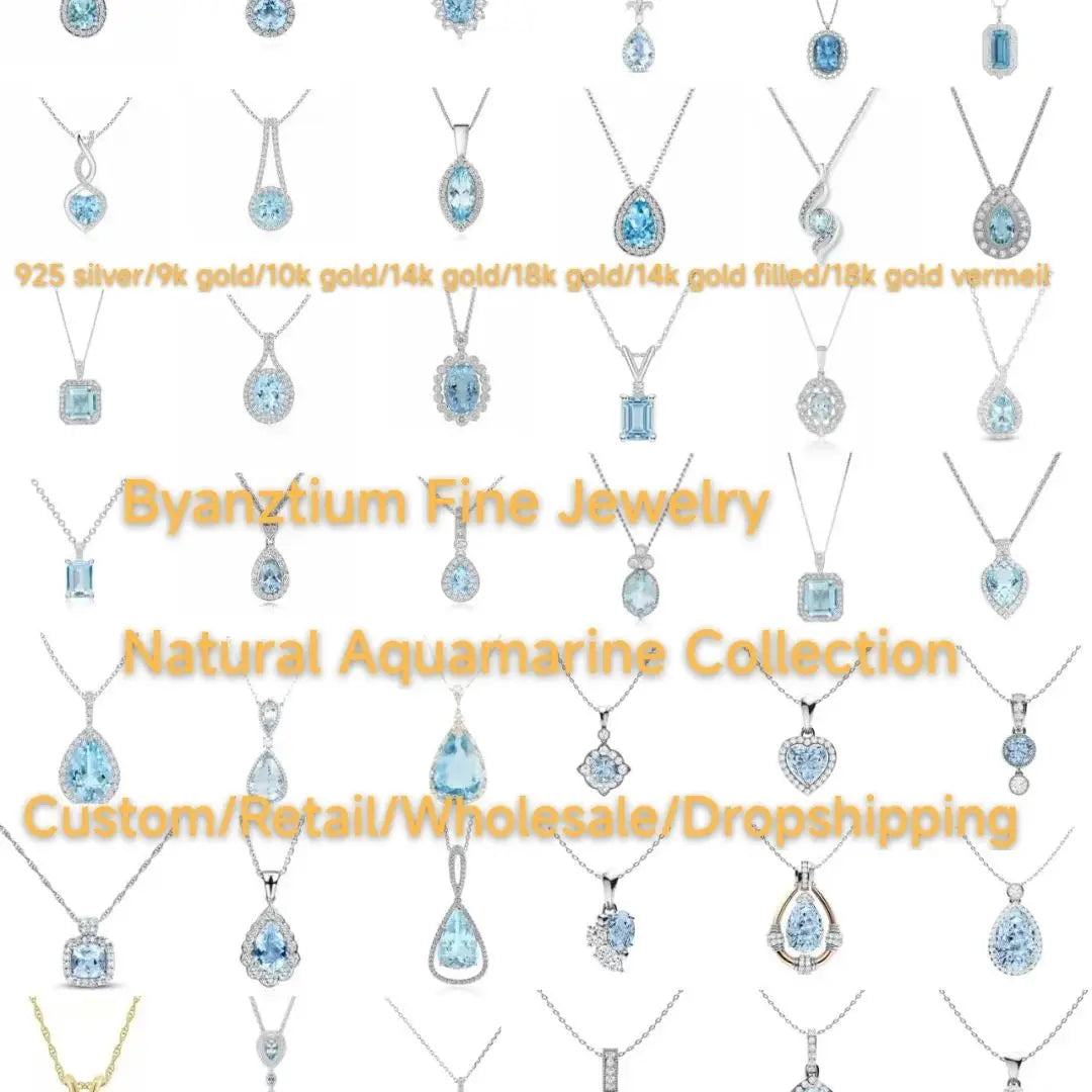 Certificated 925 Silver Natural Mexican Blue Amber Jewelry Set Luxury High Fashion Blue Bead Necklace/Drop Dangle Earring/Rings