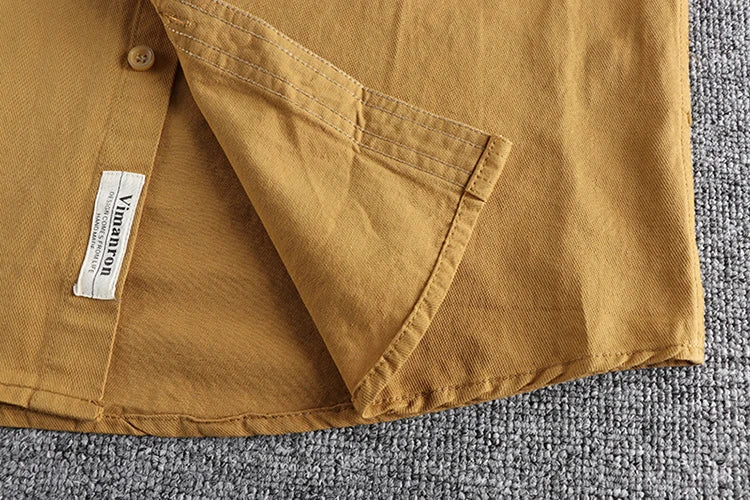 Youthful and Versatile Thin Outerwear with Single Decorative Pocket