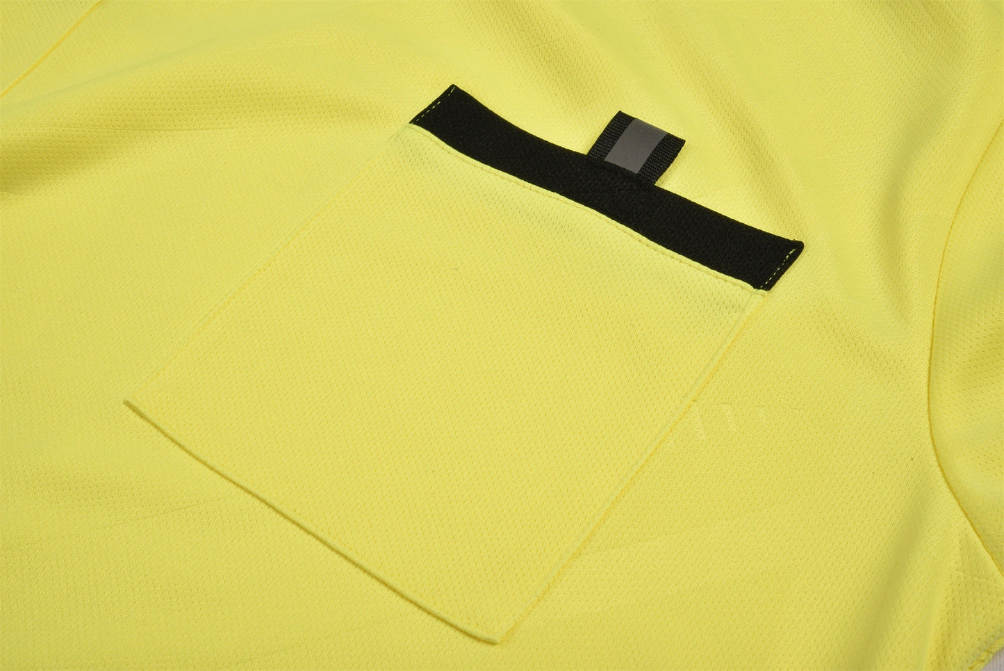 Professional Men Referee Uniforms Soccer Football Jerseys Shirts Pockets Judge Short Sleeve Team Shirt Sportswear Clothes