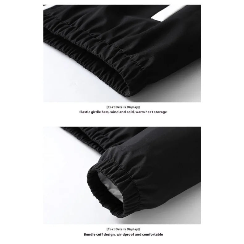 Spring and Autumn Men's Hooded Sports Leisure 2-piece Sets New Fashion Jacket and Pants Hip Hop Casual Running Sportswear Men
