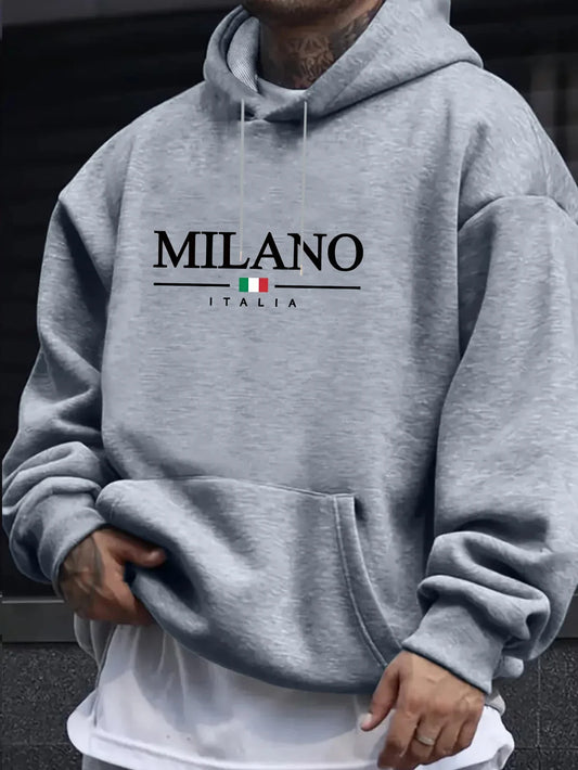 2026 Hot Sales Mens Hoodies Printed Casual Sweatshirts Outdoors Fitness Sports Jogging Men Clothing Fashion Street Pullover Tops