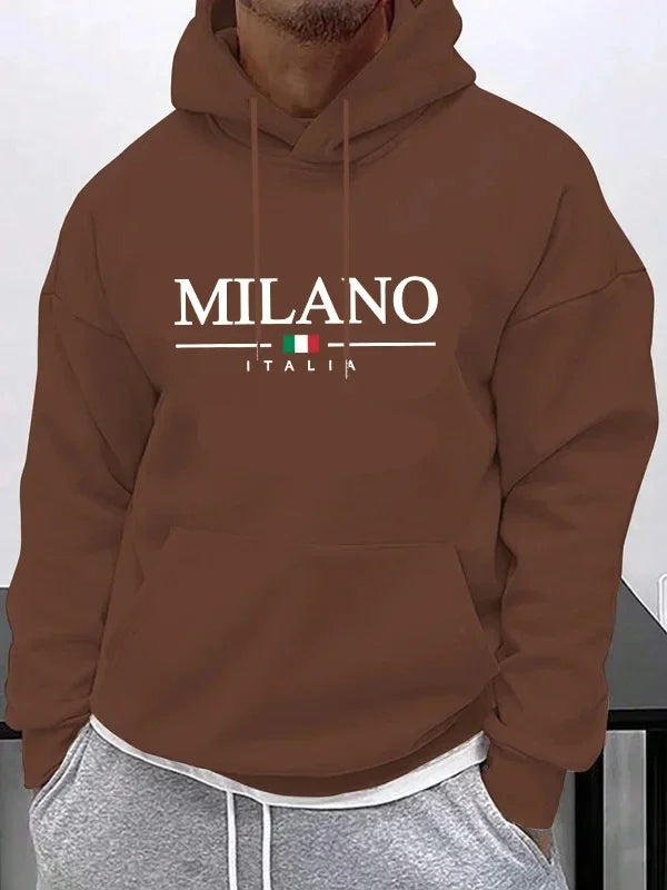 2026 Hot Sales Mens Hoodies Printed Casual Sweatshirts Outdoors Fitness Sports Jogging Men Clothing Fashion Street Pullover Tops