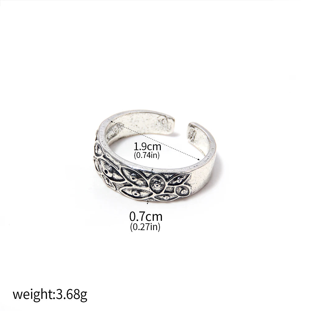 Anime Jujutsu Kaisen Ring Two-sided Sukuna Gojo Satoru Fushiguro Megumi COS Devil's Eye Ring Jewelry Accessories Cosplay Gift