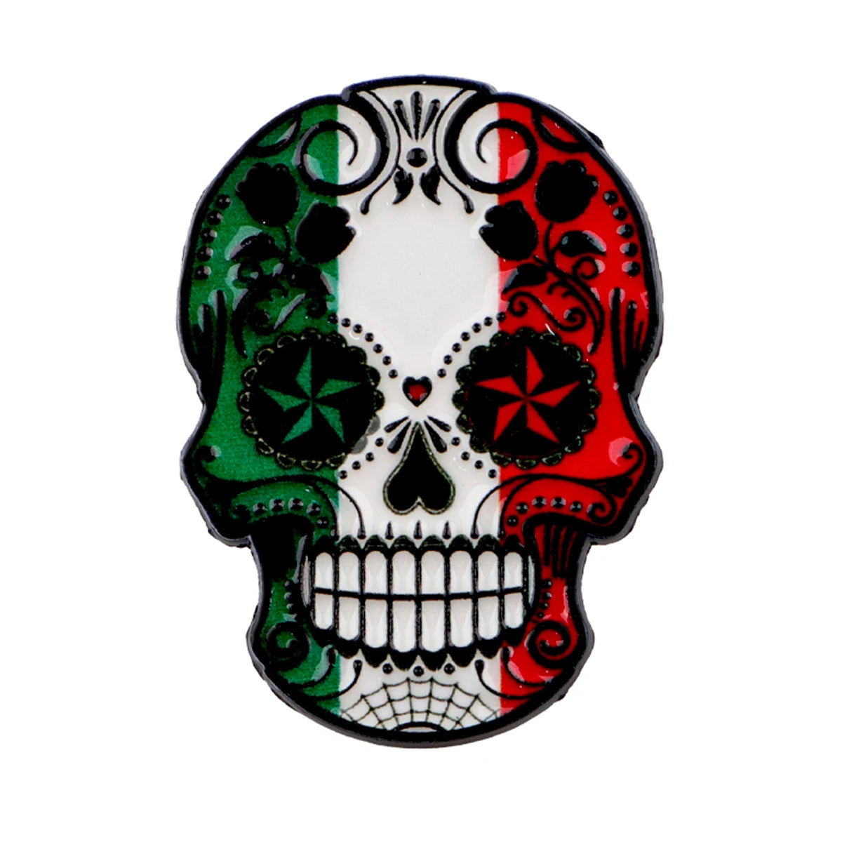 Mexican Skull Enamel Pins Punk Brooches Badge Lapel Pin For Backpack Clothes Accessories Fashion Jewelry Birthday Gifts