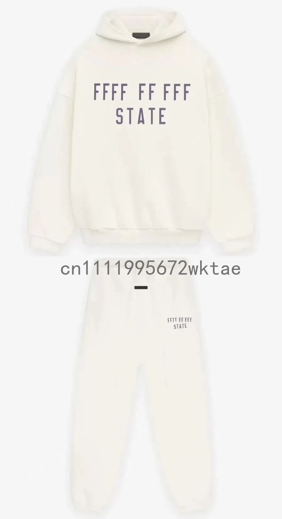 BACK TO SCHOOL Men's Hoodies Luxury Design Double Row Printed Letter Oversized Hoodies High Street Couple Velvet Pants Set