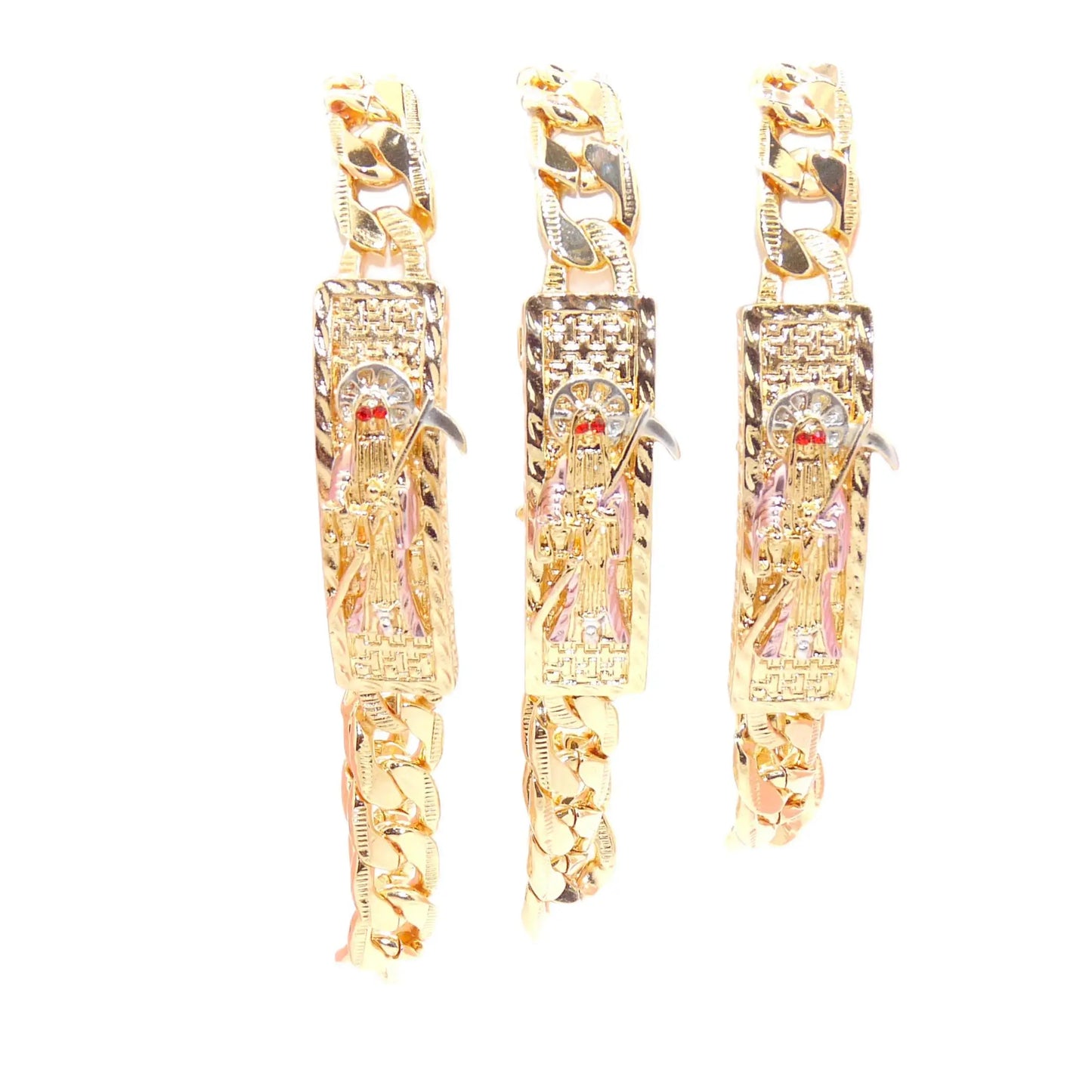Santa Muerte Bracelet Santa Muerte Men's Women's Mexican Bracelet