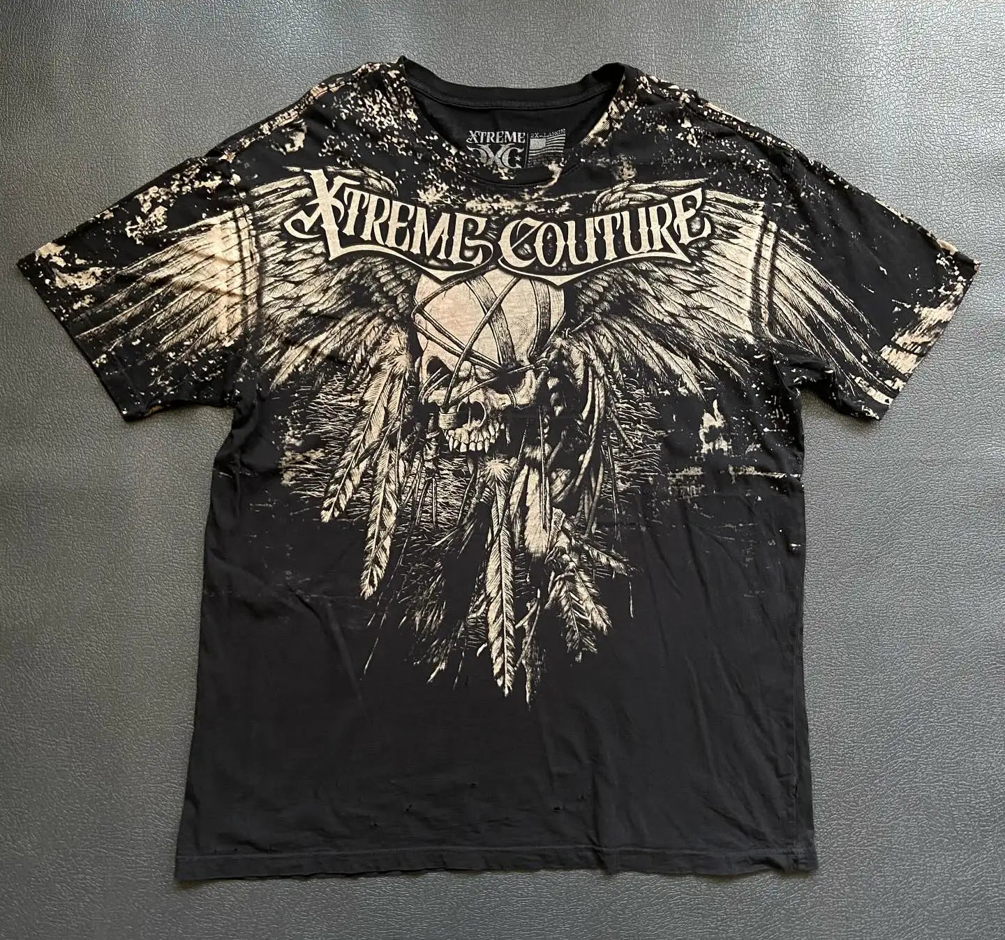 Vintage Xtreme Short Sleeves Man Y2K American Fashion Trend Baggy T Shirt