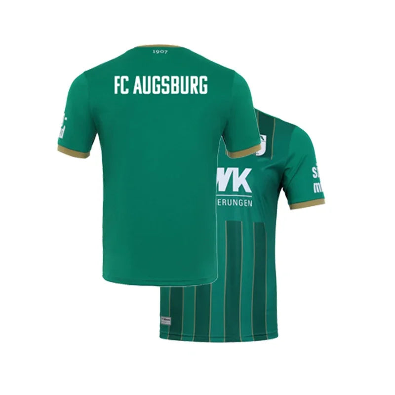 Soccer Match Training Jersey Men Women Clothes Augsburg Home Jersey Breathabe Quick-Drying Motocycle Sports Casual Beach surfing
