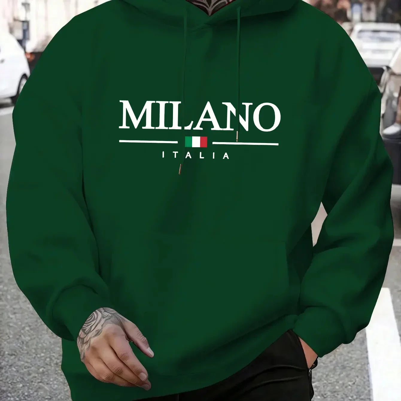 2026 Hot Sales Mens Hoodies Printed Casual Sweatshirts Outdoors Fitness Sports Jogging Men Clothing Fashion Street Pullover Tops